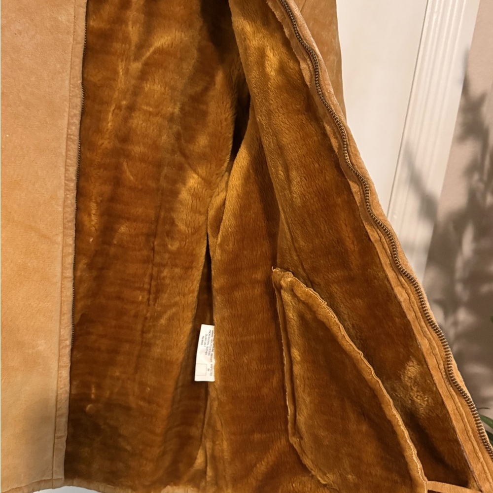 Mina Milano 70s Tan leather Jacket - Picture 3 of 6
